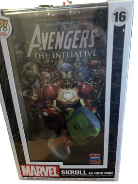 Funko Pop Avengers The Initiative Skrull as Iron Man Marvel #16